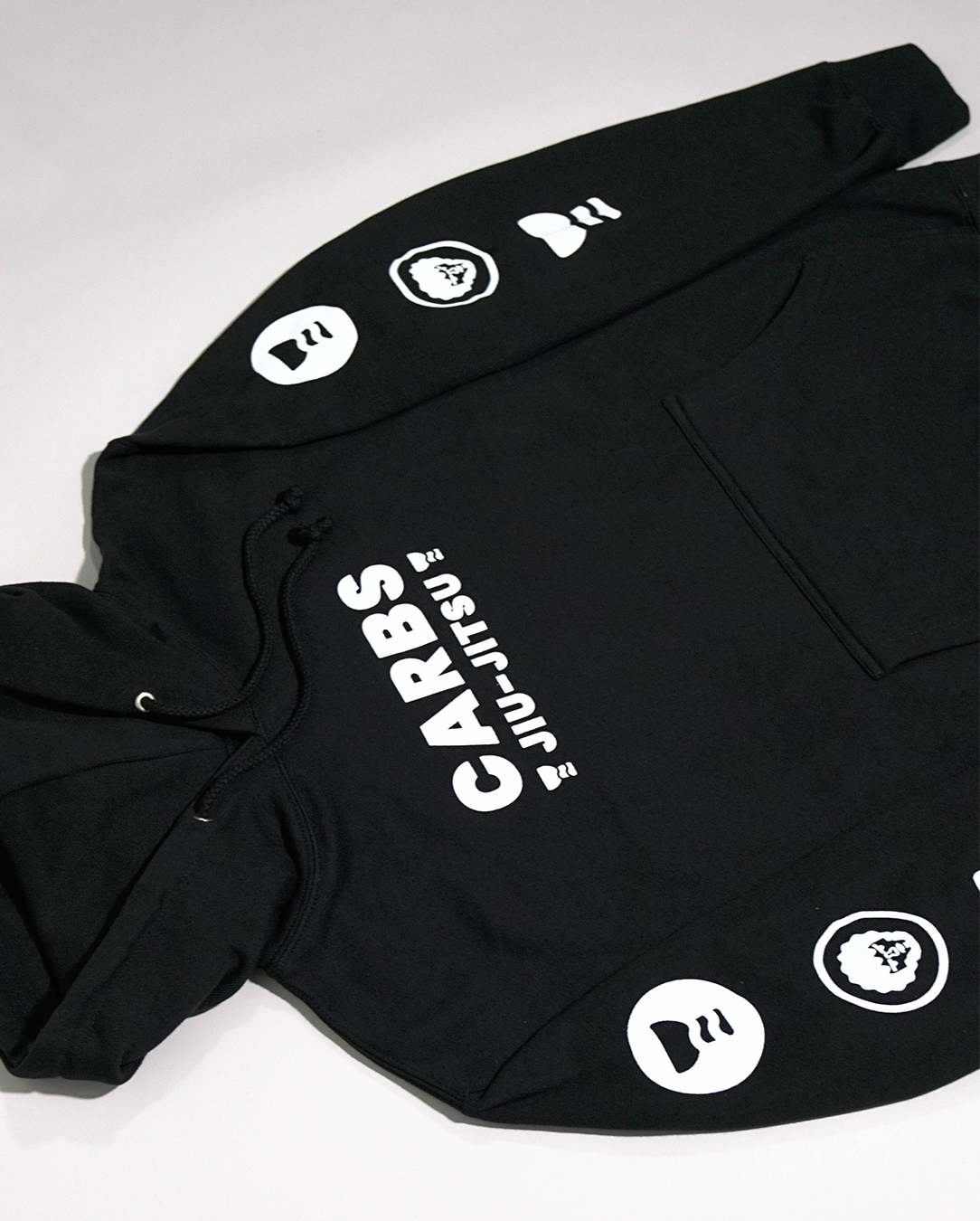 Youth Carbs Jiu-Jitsu Hoodie - Black