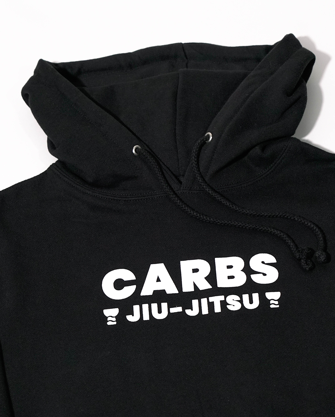 Youth Carbs Jiu-Jitsu Hoodie - Black