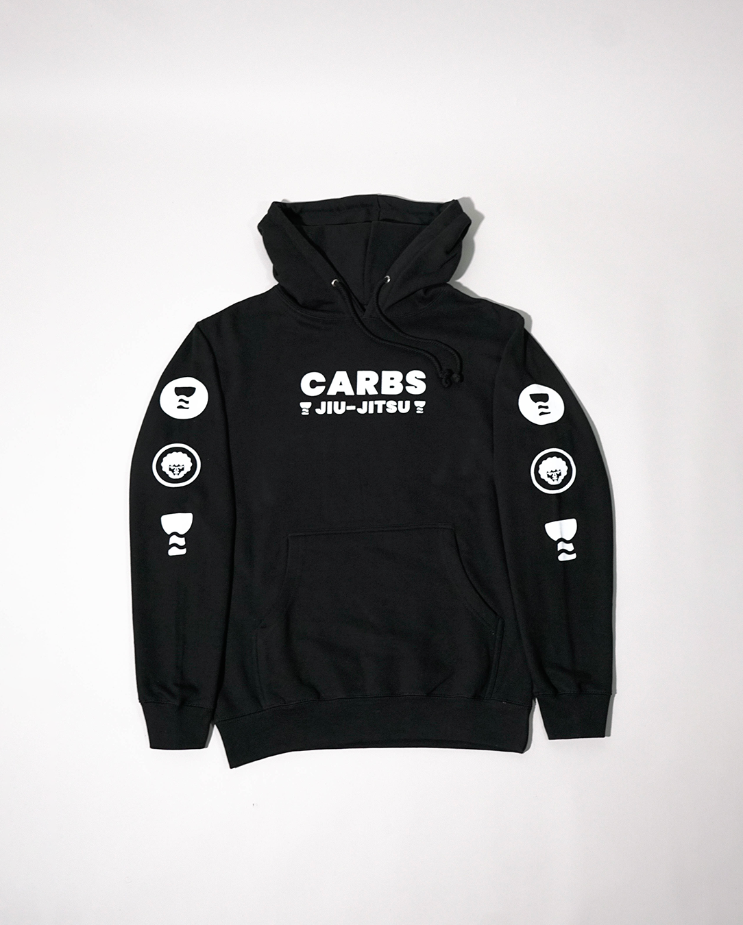 Youth Carbs Jiu-Jitsu Hoodie - Black